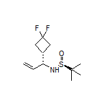 (S)-N-[(R)-1-(3,3-Difluorocyclobutyl)allyl]-2-methylpropane-2-sulfinamide