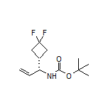 (R)-N-Boc-1-(3,3-difluorocyclobutyl)-2-propen-1-amine