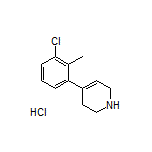 4-(3-Chloro-2-methylphenyl)-1,2,3,6-tetrahydropyridine Hydrochloride