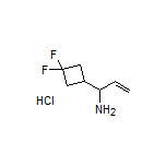 1-(3,3-Difluorocyclobutyl)-2-propen-1-amine Hydrochloride