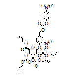 Allyl (2S,3S,4S,5R,6S)-3,4,5-Tris[[(allyloxy)carbonyl]oxy]-6-[2-nitro-4-[[[(4-nitrophenoxy)carbonyl]oxy]methyl]phenoxy]tetrahydro-2H-pyran-2-carboxylate