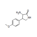 3-Amino-4-(4-methoxyphenyl)pyrrolidin-2-one