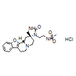 N-[2-[(2R,12bS)-2’-Oxo-1,3,4,6,7,12b-hexahydrospiro[benzofuro[2,3-a]quinolizine-2,4’-imidazolidin]-3’-yl]ethyl]methanesulfonamide Hydrochloride