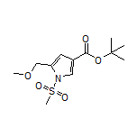 tert-Butyl 5-(Methoxymethyl)-1-(methylsulfonyl)-1H-pyrrole-3-carboxylate