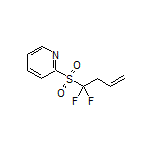 2-[(1,1-Difluorobut-3-en-1-yl)sulfonyl]pyridine