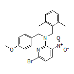 6-Bromo-N-(2,6-dimethylbenzyl)-N-(4-methoxybenzyl)-3-nitropyridin-2-amine