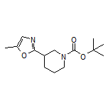 2-(1-Boc-piperidin-3-yl)-5-methyloxazole