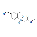 Methyl 2-[(4-Formyl-2-methylphenyl)sulfonyl]propanoate