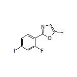 2-(2-Fluoro-4-iodophenyl)-5-methyloxazole