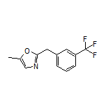 5-Methyl-2-[3-(trifluoromethyl)benzyl]oxazole