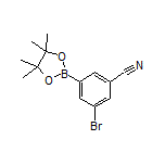(3-Bromo-5-cyanophenyl)boronic Acid Pinacol Ester