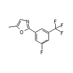 2-[3-Fluoro-5-(trifluoromethyl)phenyl]-5-methyloxazole