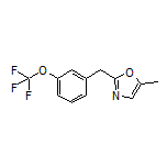 5-Methyl-2-[3-(trifluoromethoxy)benzyl]oxazole