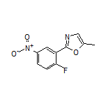 2-(2-Fluoro-5-nitrophenyl)-5-methyloxazole