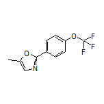 5-Methyl-2-[4-(trifluoromethoxy)phenyl]oxazole