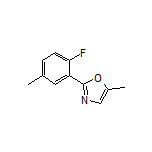 2-(2-Fluoro-5-methylphenyl)-5-methyloxazole