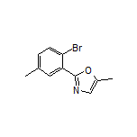 2-(2-Bromo-5-methylphenyl)-5-methyloxazole