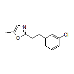 2-(3-Chlorophenethyl)-5-methyloxazole