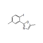 2-(2-Iodo-5-methylphenyl)-5-methyloxazole