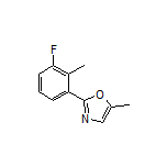 2-(3-Fluoro-2-methylphenyl)-5-methyloxazole