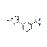 5-Methyl-2-[2-methyl-3-(trifluoromethyl)phenyl]oxazole