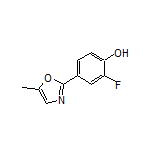 2-Fluoro-4-(5-methyloxazol-2-yl)phenol