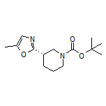 (S)-2-(1-Boc-piperidin-3-yl)-5-methyloxazole