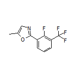 2-[2-Fluoro-3-(trifluoromethyl)phenyl]-5-methyloxazole