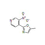 5-Methyl-2-(3-nitropyridin-4-yl)oxazole