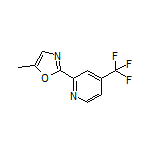 5-Methyl-2-[4-(trifluoromethyl)pyridin-2-yl]oxazole