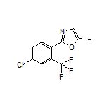 2-[4-Chloro-2-(trifluoromethyl)phenyl]-5-methyloxazole