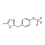 5-Methyl-2-[4-(trifluoromethoxy)benzyl]oxazole