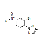 2-(2-Bromo-4-nitrophenyl)-5-methyloxazole