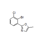 2-(2-Bromo-3-chlorophenyl)-5-methyloxazole