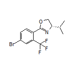 (S)-2-[4-Bromo-2-(trifluoromethyl)phenyl]-4-isopropyl-4,5-dihydrooxazole