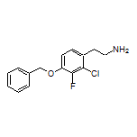 4-(Benzyloxy)-2-chloro-3-fluorophenylethanamine