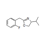 2-(2-Fluorobenzyl)-4-isopropyl-4,5-dihydrooxazole