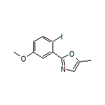 2-(2-Iodo-5-methoxyphenyl)-5-methyloxazole