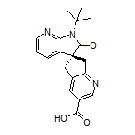 (S)-1’-(tert-Butyl)-2’-oxo-1’,2’,5,7-tetrahydrospiro[cyclopenta[b]pyridine-6,3’-pyrrolo[2,3-b]pyridine]-3-carboxylic Acid