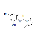 6-Bromo-2-(2,5-dimethyl-1H-pyrrol-1-yl)-4-methylquinazolin-8-ol