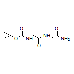 2-[2-(Boc-amino)acetamido]propanamide