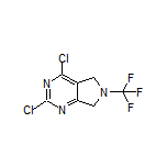 2,4-Dichloro-6-(trifluoromethyl)-6,7-dihydro-5H-pyrrolo[3,4-d]pyrimidine