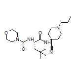 (S)-N-[1-[(4-Cyano-1-propyl-4-piperidyl)amino]-4,4-dimethyl-1-oxo-2-pentyl]morpholine-4-carboxamide