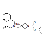 3-[[Allyl(benzyl)amino]methyl]-1-Boc-azetidin-3-ol