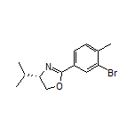 (S)-2-(3-Bromo-4-methylphenyl)-4-isopropyl-4,5-dihydrooxazole