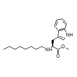 Methyl (S)-3-(3-Indolyl)-2-(octylamino)propanoate