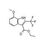 Ethyl 7-Methoxy-2-(trifluoromethyl)-1H-indole-3-carboxylate