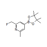 2-(Fluoromethyl)-6-methylpyridine-4-boronic Acid Pinacol Ester