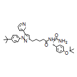 (S)-N-[1-Amino-3-[4-(tert-butoxy)phenyl]-1-oxo-2-propyl]-5-[1-[4-(tert-butyl)phenyl]-5-(3-pyridyl)-3-pyrazolyl]pentanamide