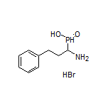 (1-Amino-3-phenylpropyl)phosphinic Acid Hydrobromide